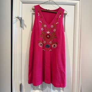 Jodifl embroidered shift dress